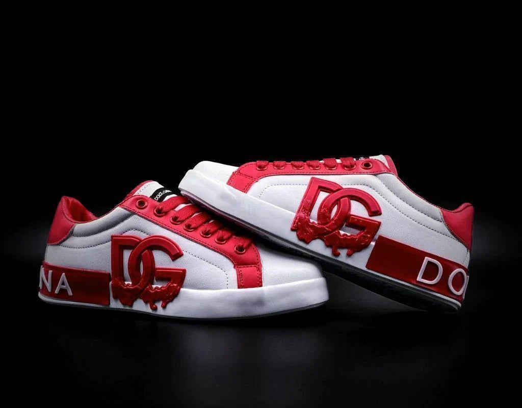 Dolce Gabbana Portofino White Red Logo