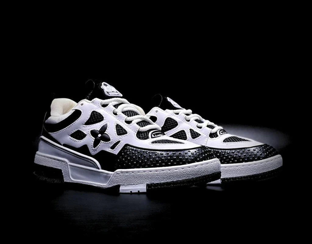 Louis Vuitton Black White Skate