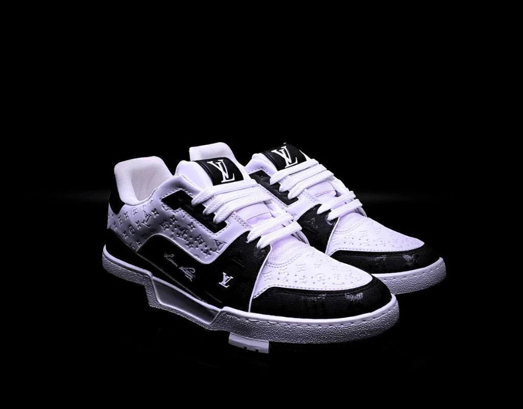 Louis Vuitton Trainer #54 Black White