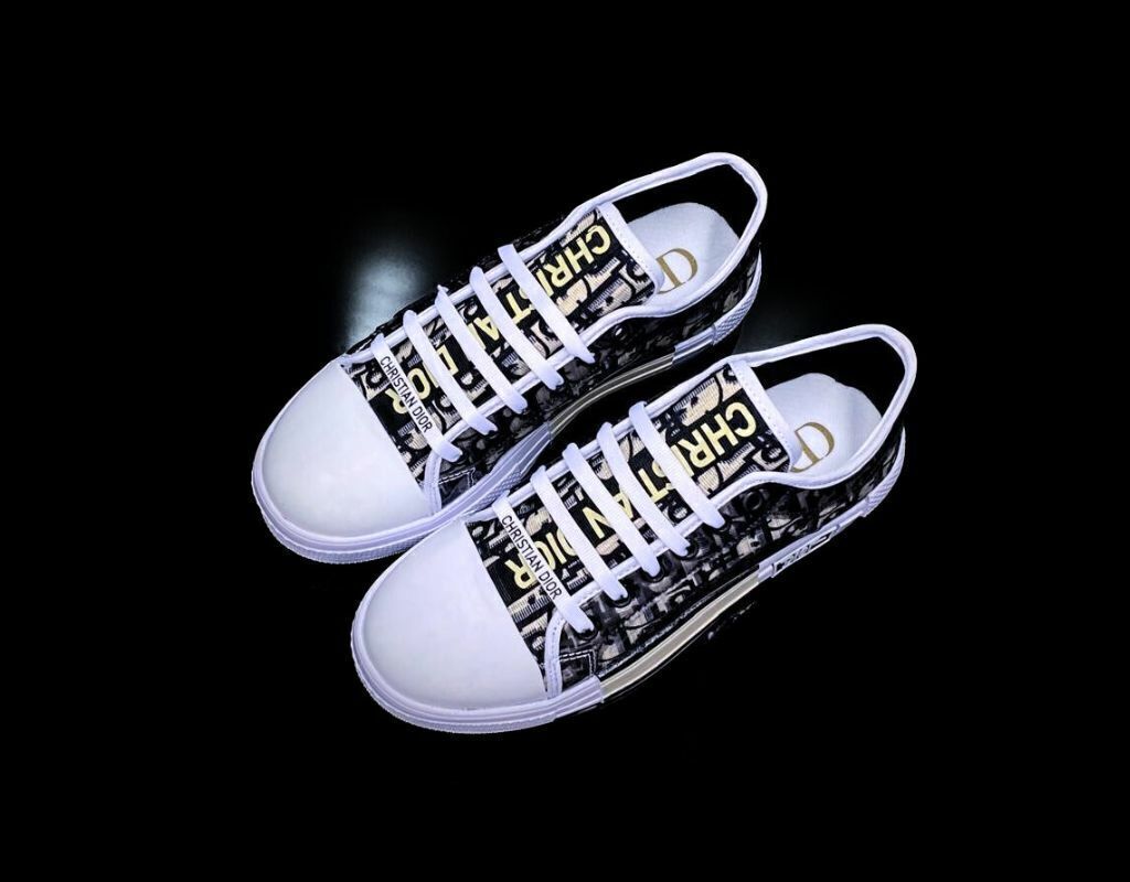 Dior B23 Low Negro Gris