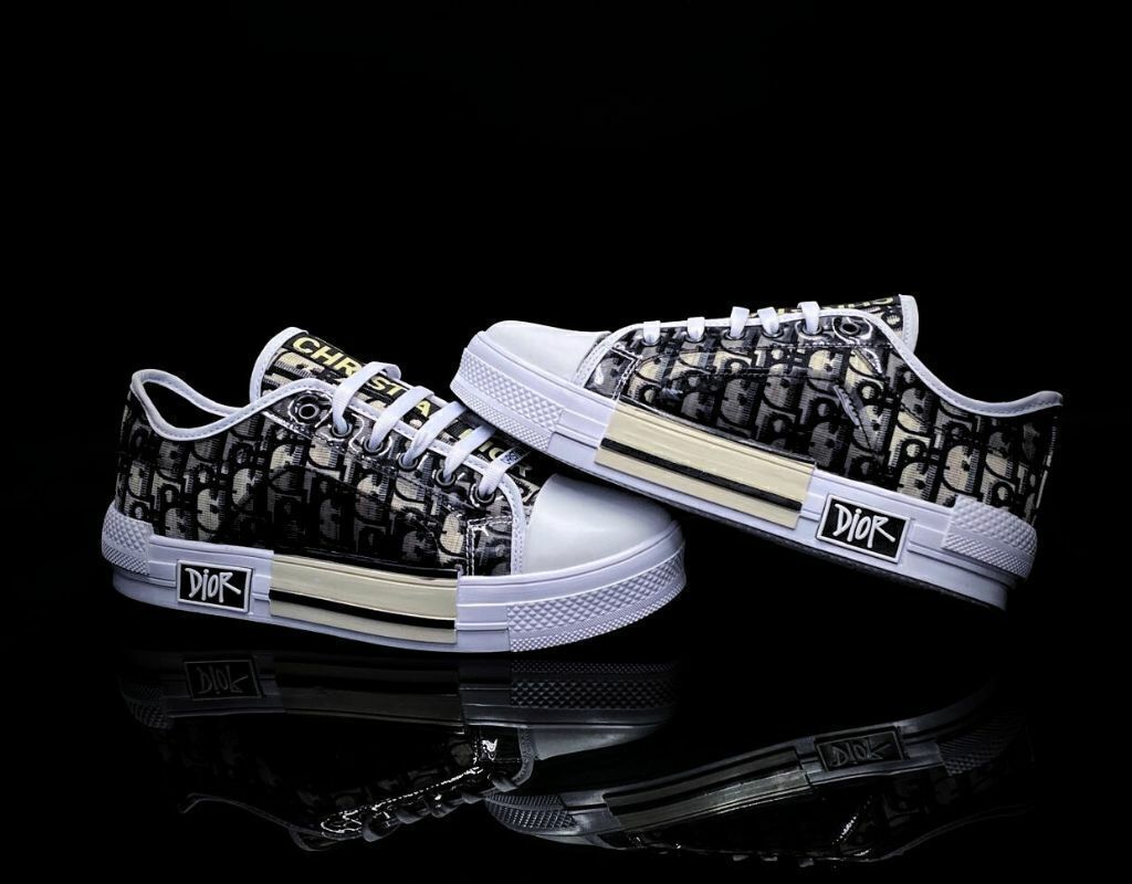 Dior B23 Low Negro Gris