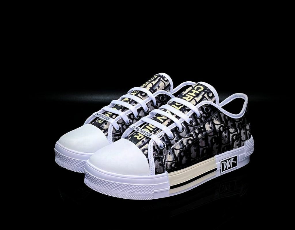 Dior B23 Low Negro Gris