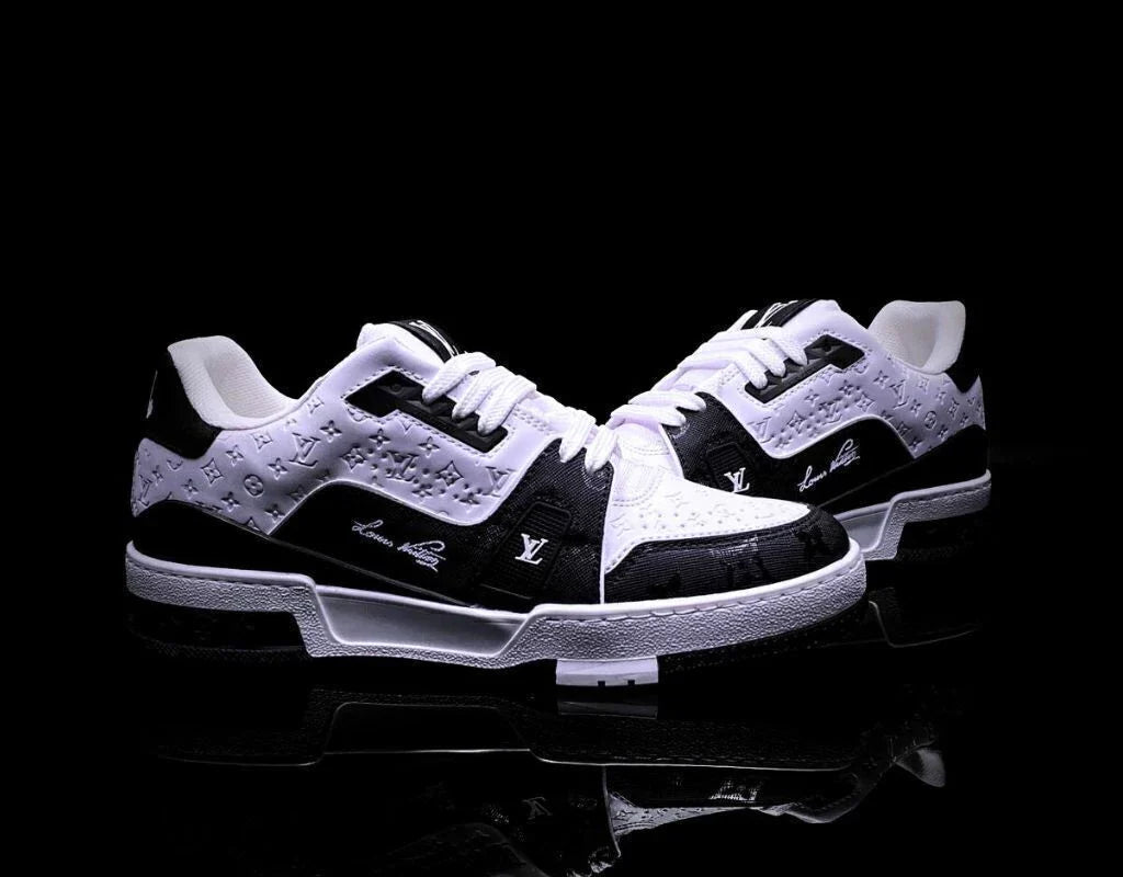 Louis Vuitton Trainer #54 Black White