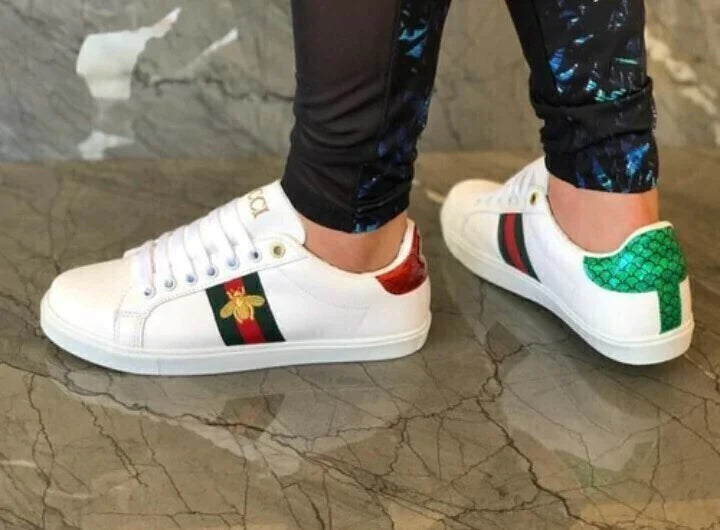 Gucci Ace Abeja Blanco Low Top