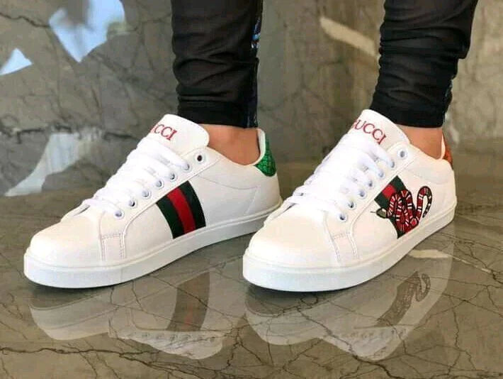 Gucci Ace Serpiente Blanco Low