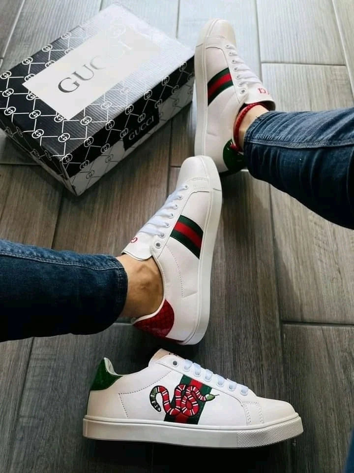 Gucci Ace Serpiente Blanco Low