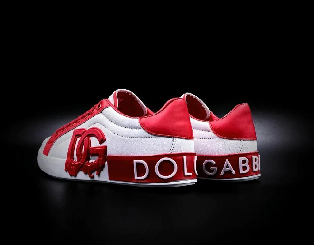 Dolce Gabbana Portofino White Red Logo
