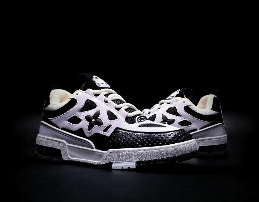 Louis Vuitton Black White Skate