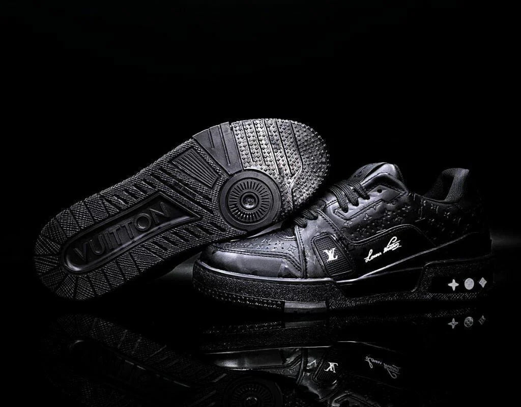 Louis Vuitton Trainer #54 Black White