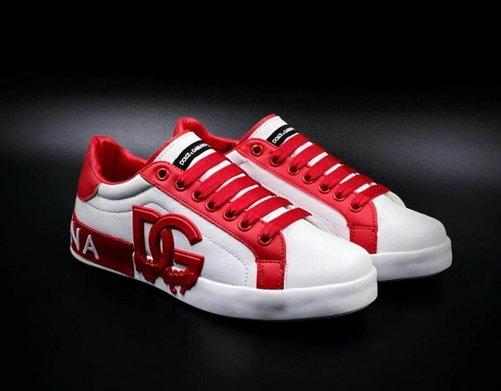 Dolce Gabbana Portofino White Red Logo