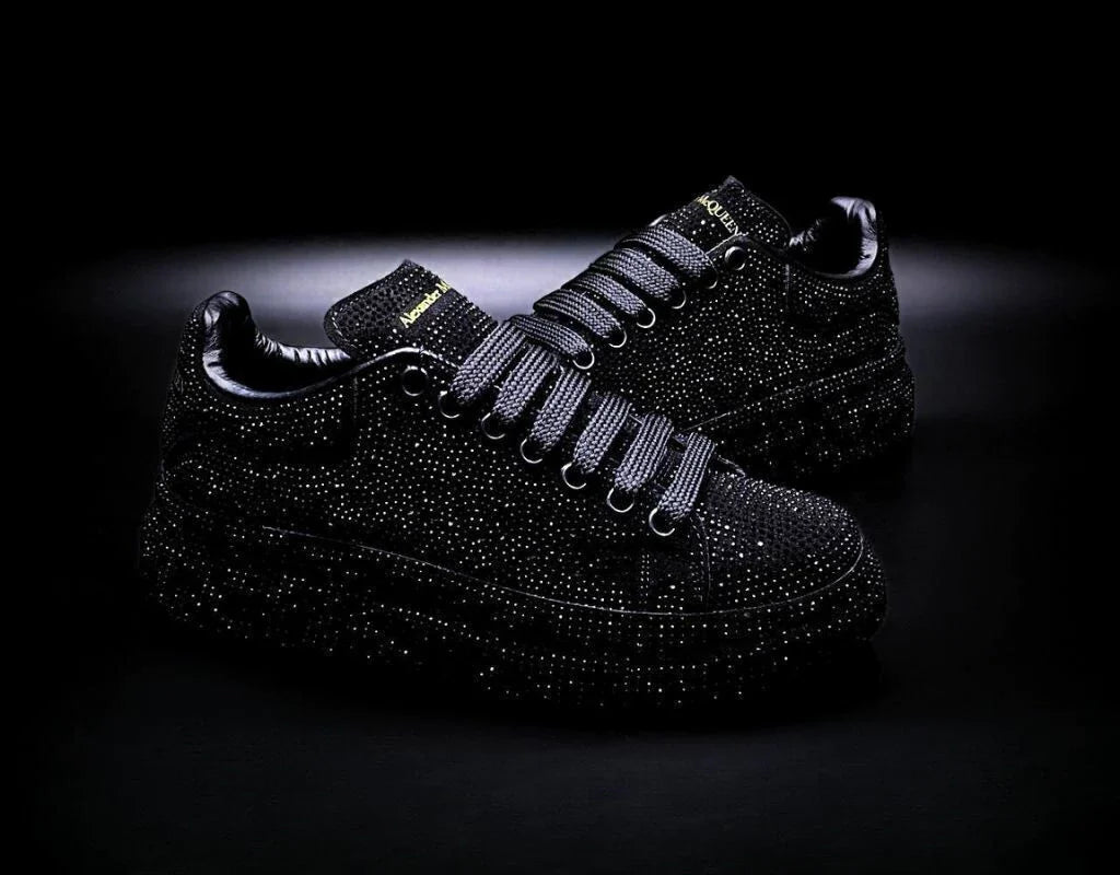 Alexander Mcqueen Negro Crystales Full