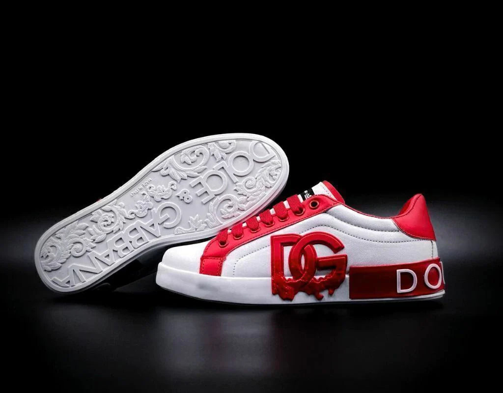 Dolce Gabbana Portofino White Red Logo