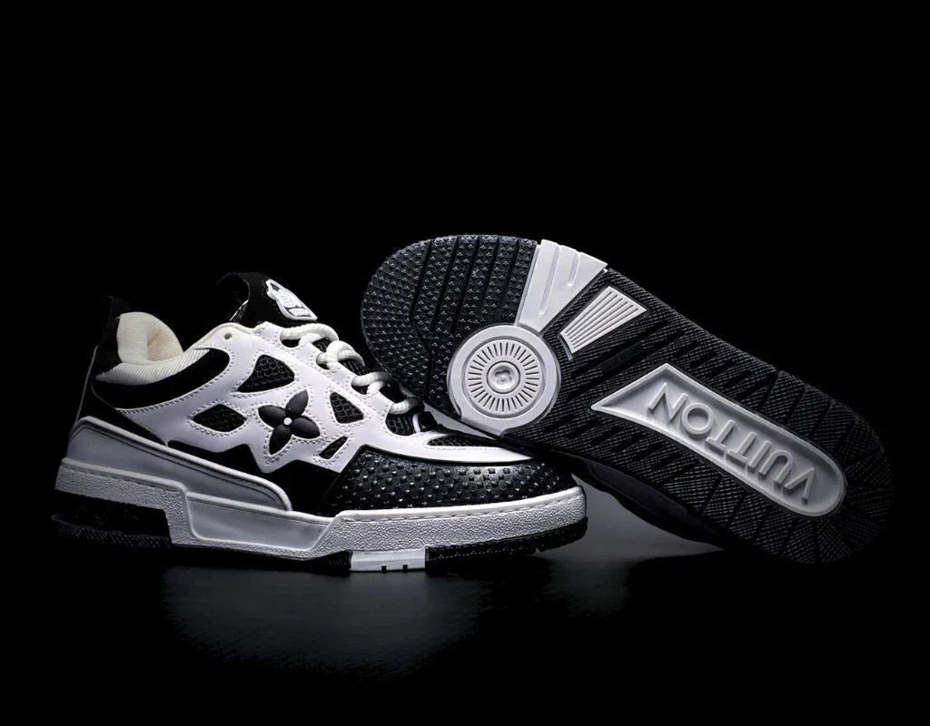 Louis Vuitton Black White Skate