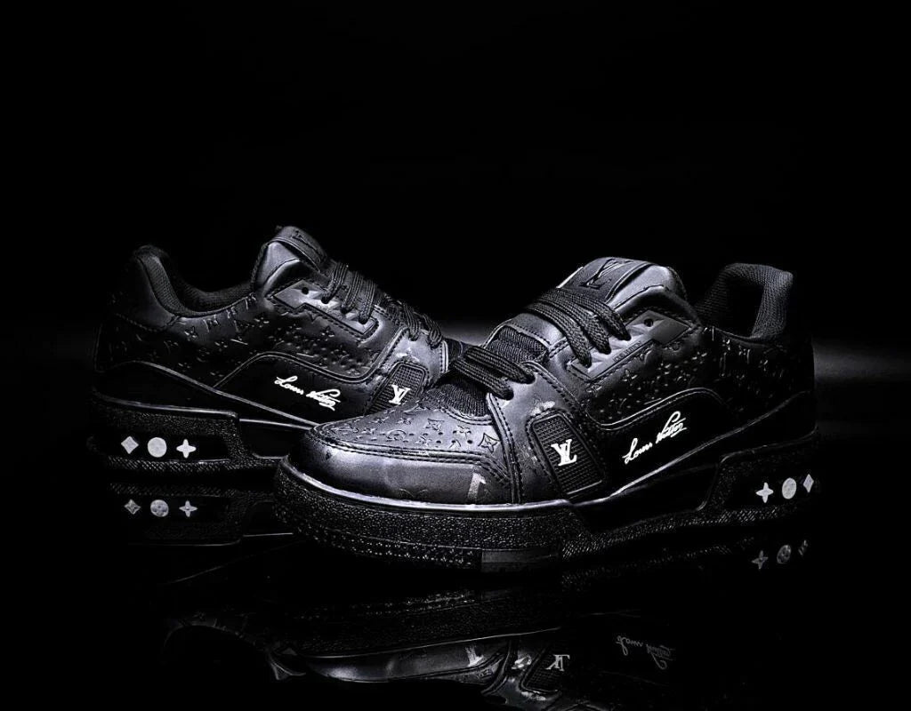 Louis Vuitton Trainer #54 Black White