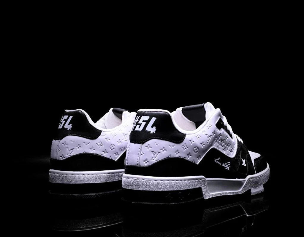 Louis Vuitton Trainer #54 Black White