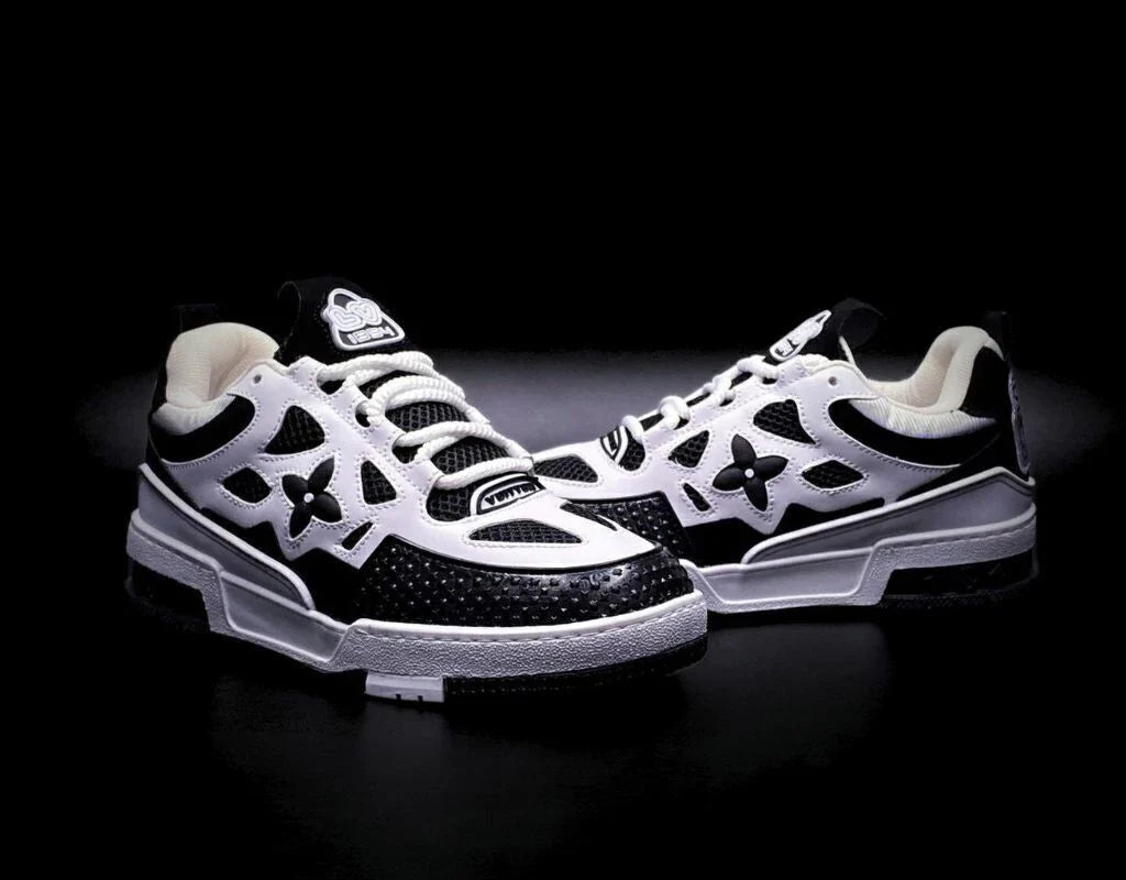 Louis Vuitton Black White Skate