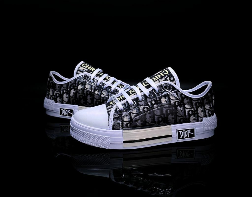 Dior B23 Low Negro Gris