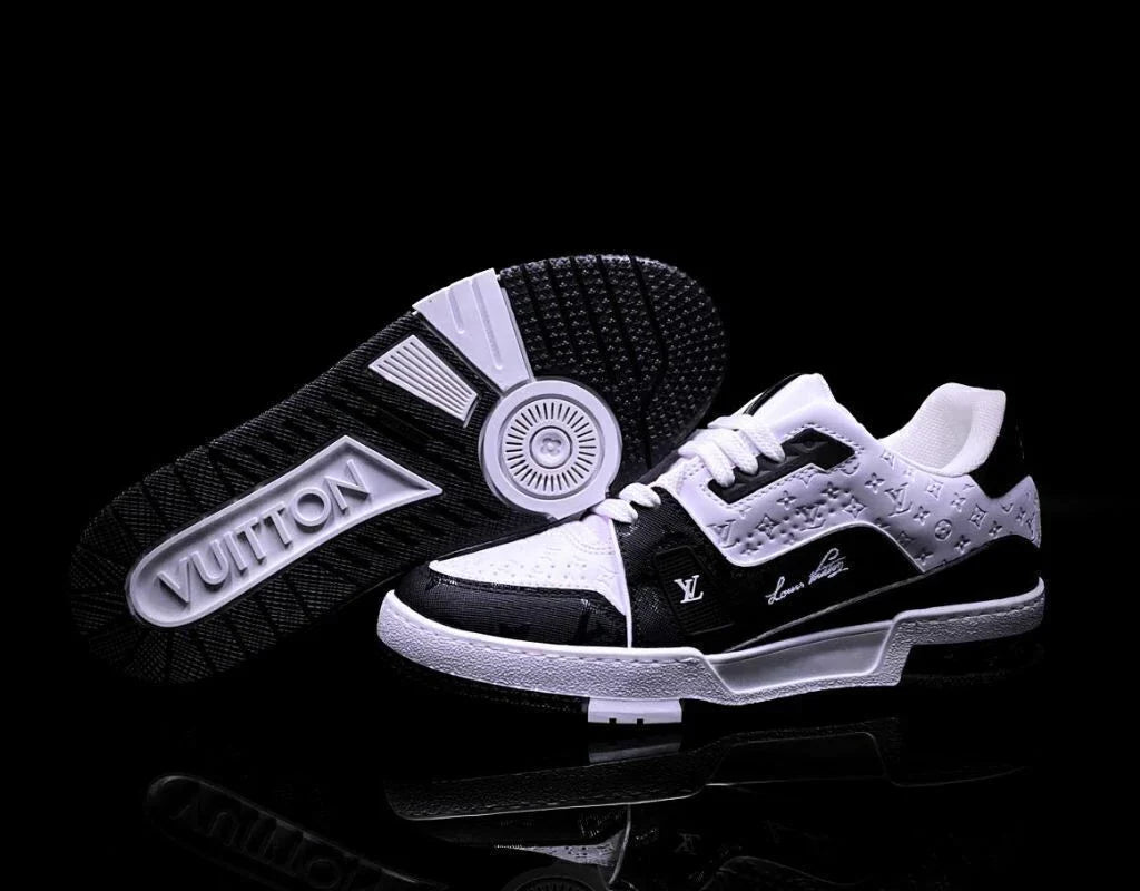 Louis Vuitton Trainer #54 Black White