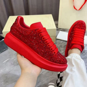 Alexander McQueen Blanco Crystales