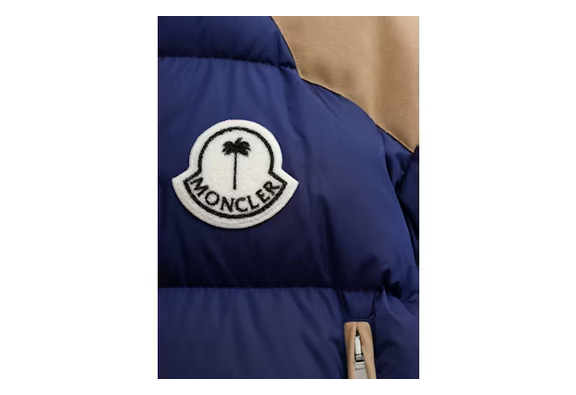 Moncler x Palm Angels Chaqueta Kelsey Azul Beige
