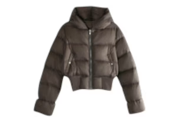 Chaqueta con capucha Giacca Piumino de Rick Owens Darkdust