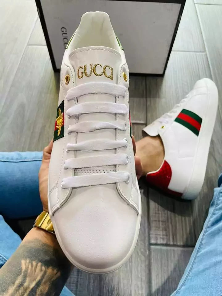 Gucci Ace Abeja Blanco Low Top
