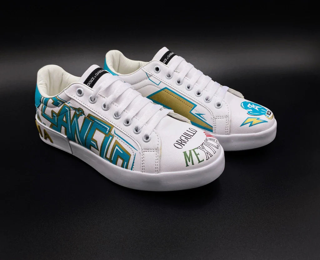 Dolce Gabbana Canelo Alvarez Portofino Turqueza White