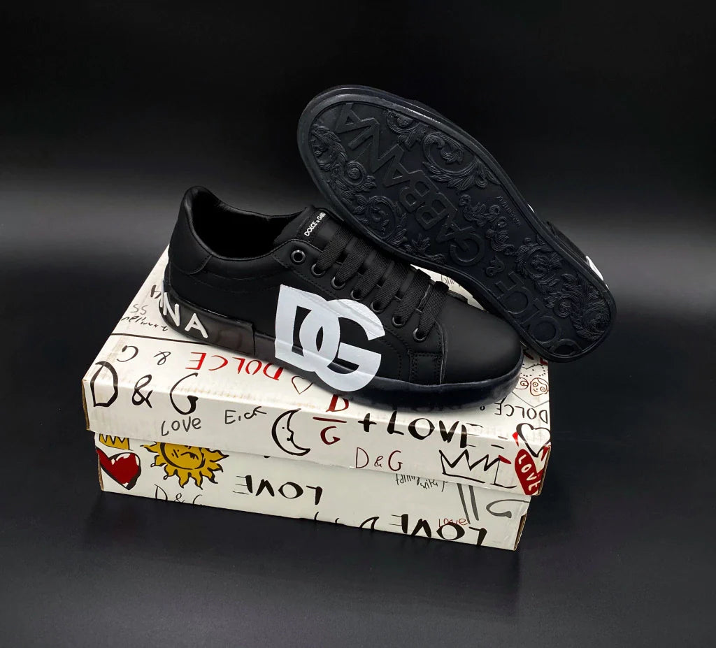 Dolce Gabbana Portofino Black Black Logo Printed