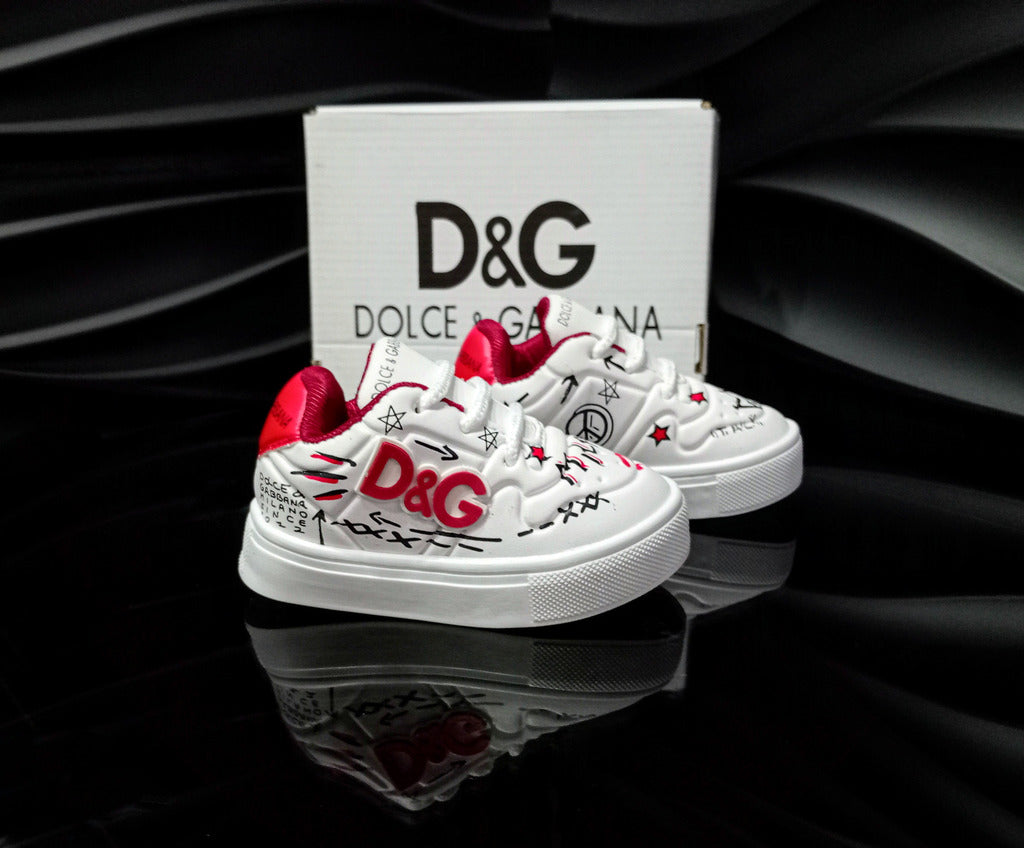 Tenis Dolce Gabbana Rojo Kids Bebe