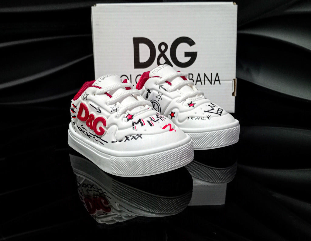 Tenis Dolce Gabbana Rojo Kids Bebe