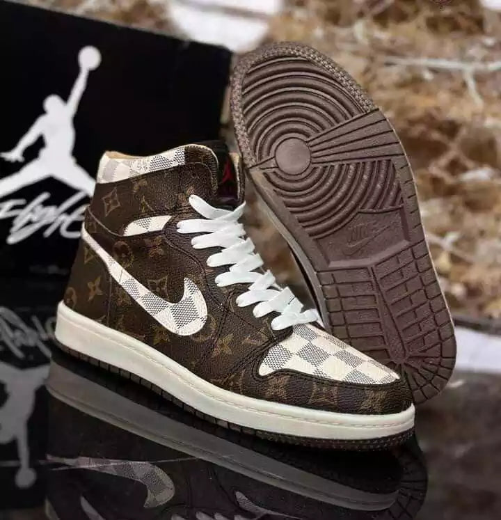 Jordan Air 1 Retro High Louis Vuitton x Nike Monogram