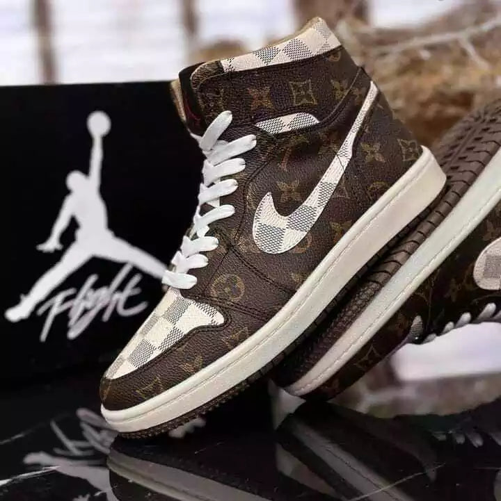 Jordan Air 1 Retro High Louis Vuitton x Nike Monogram