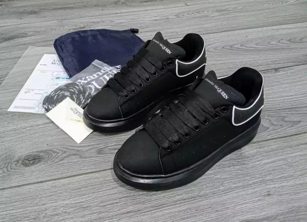 Tenis Clasico Negro Plastisol Casual Alexander McQueen