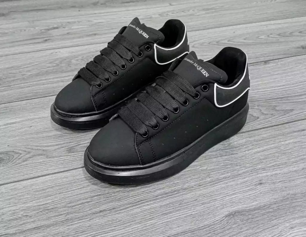 Tenis Clasico Negro Plastisol Casual Alexander McQueen