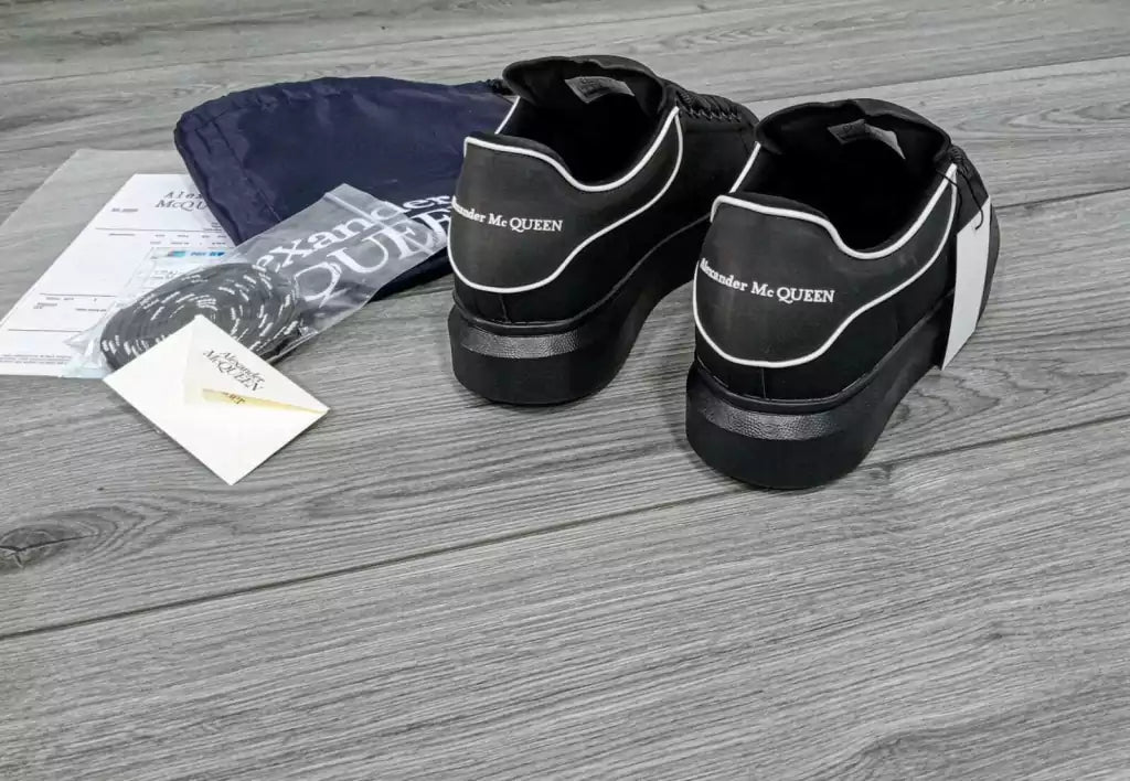 Tenis Clasico Negro Plastisol Casual Alexander McQueen
