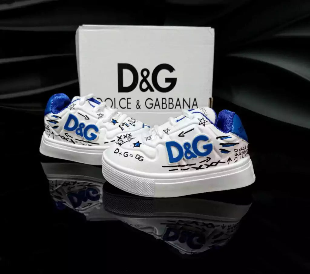 Tenis Dolce Gabbana Azul Kids Bebe