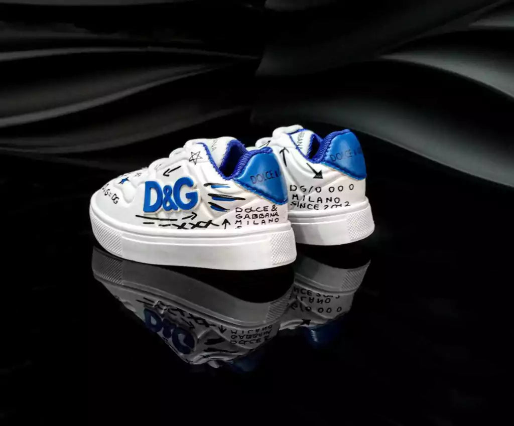 Tenis Dolce Gabbana Azul Kids Bebe