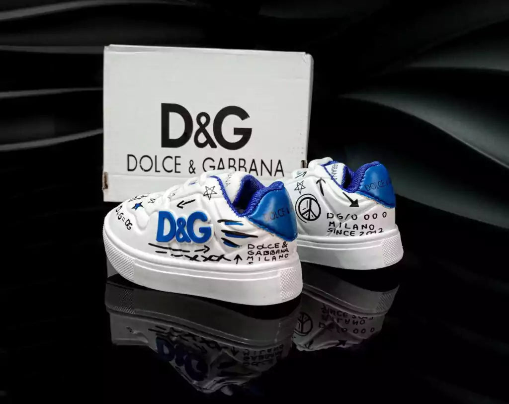 Tenis Dolce Gabbana Azul Kids Bebe