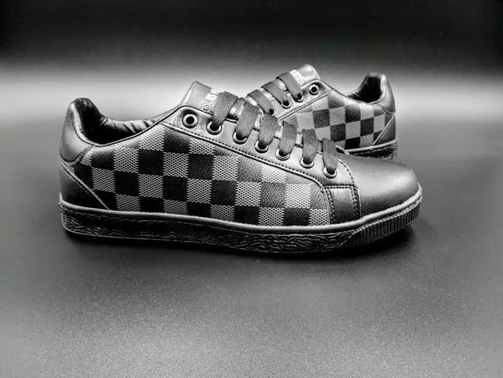 Tenis Louis Vuitton Clasico Casual Negro Oxford