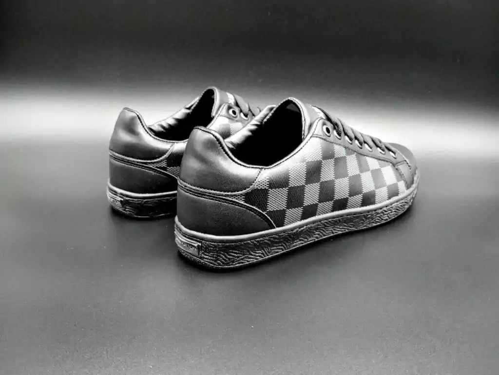 Tenis Louis Vuitton Clasico Casual Negro Oxford