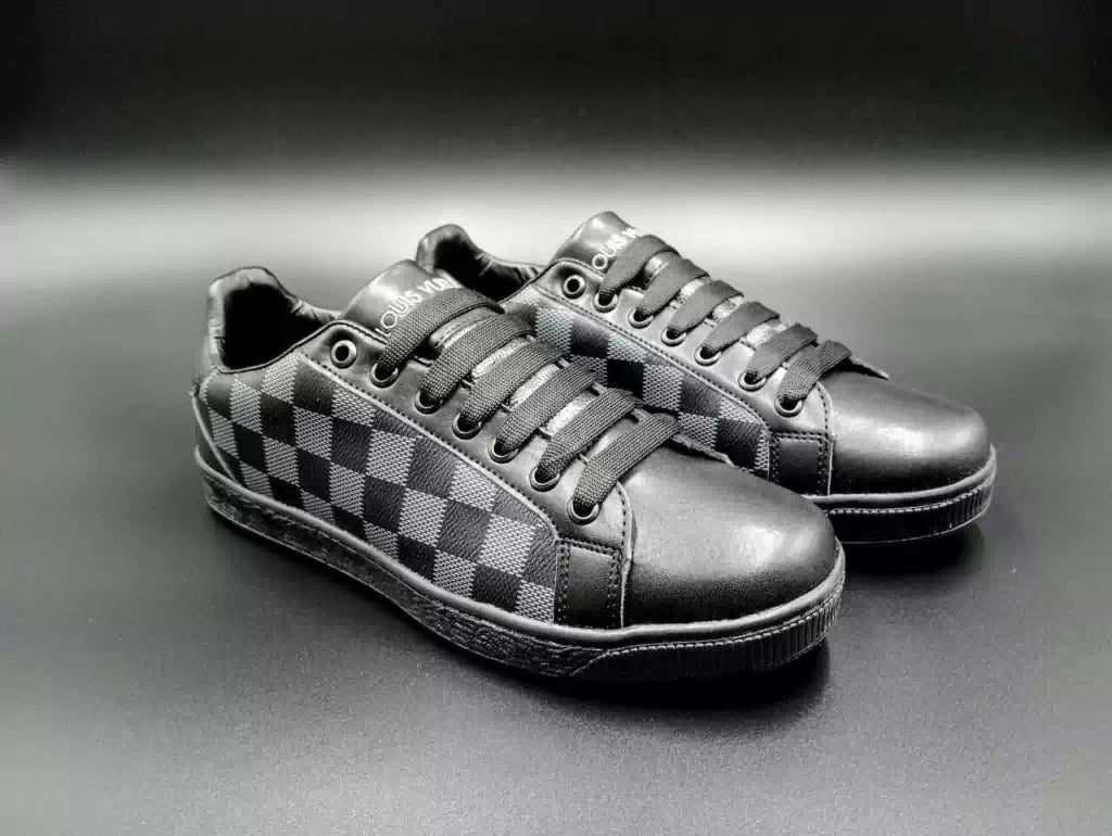 Tenis Louis Vuitton Clasico Casual Negro Oxford