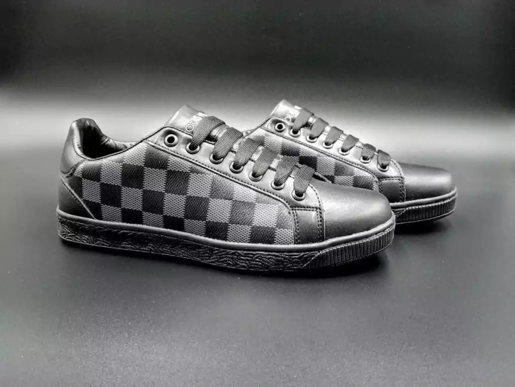 Tenis Louis Vuitton Clasico Casual Negro Oxford