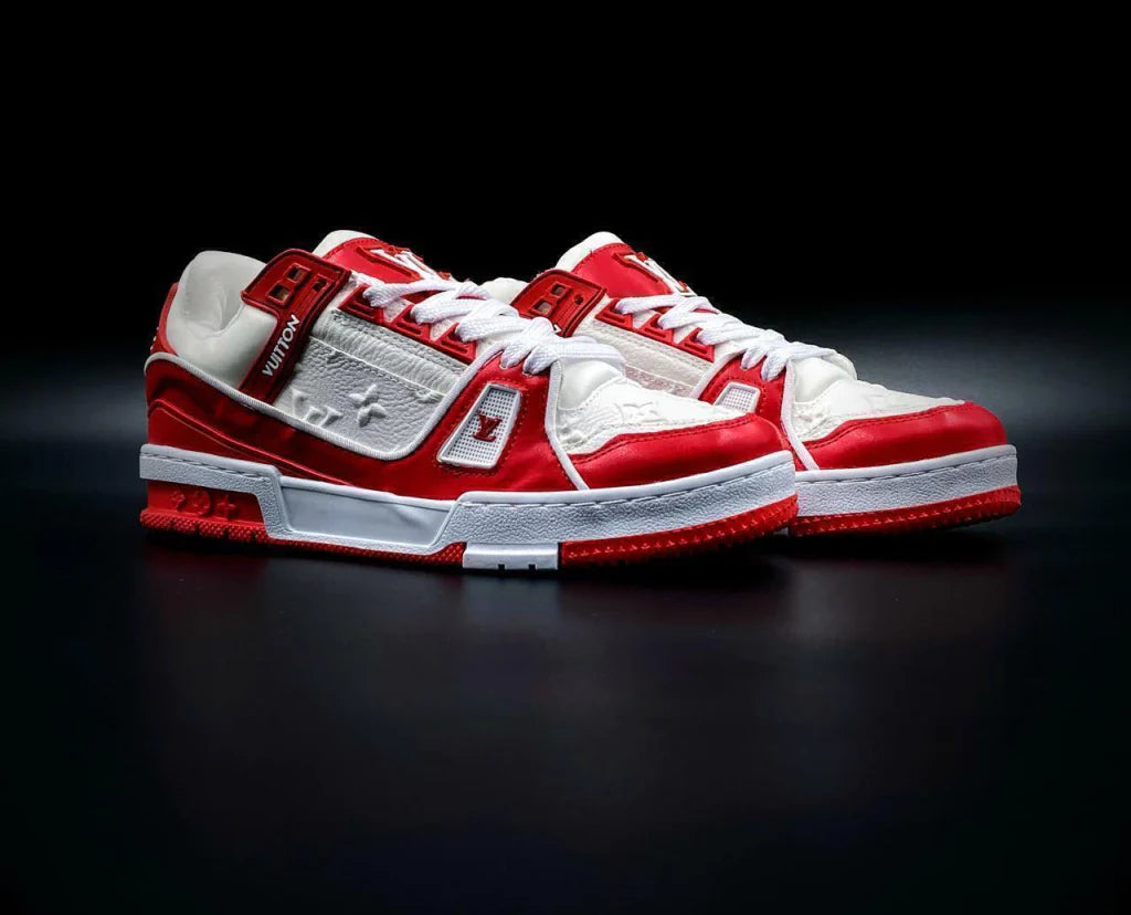 Louis Vuitton Trainer Red White