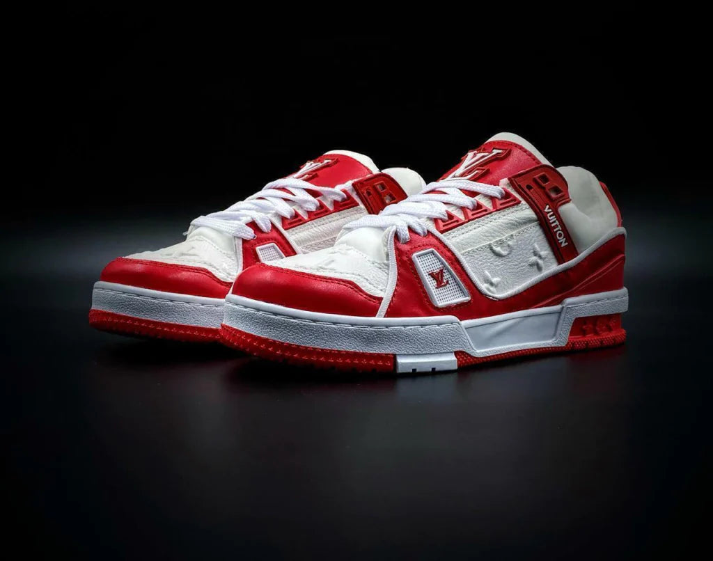 Louis Vuitton Trainer Red White