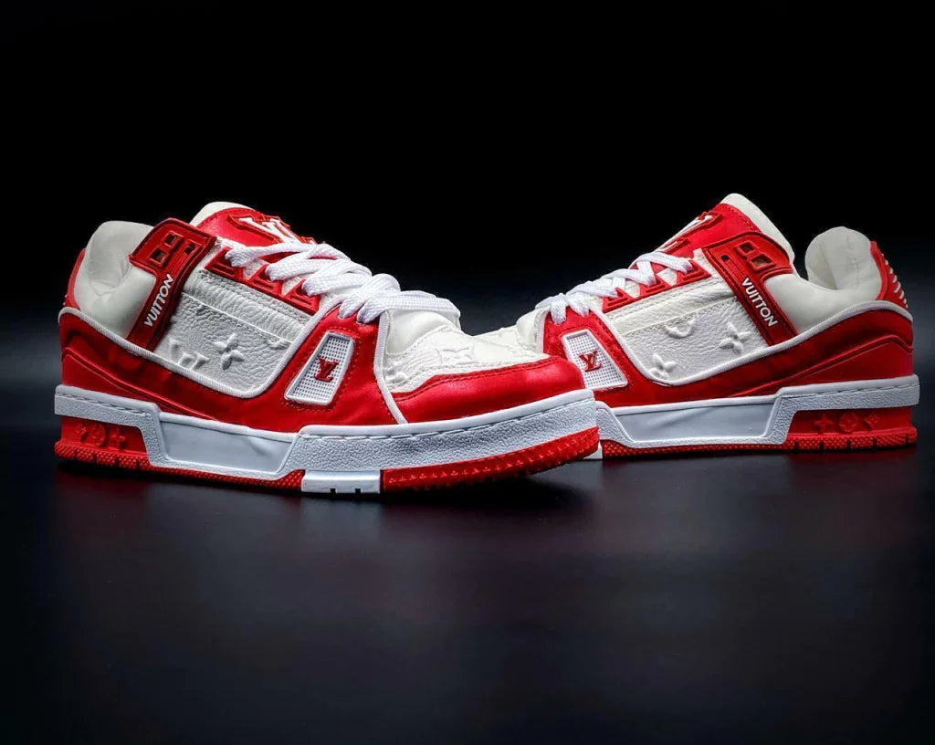 Louis Vuitton Trainer Red White