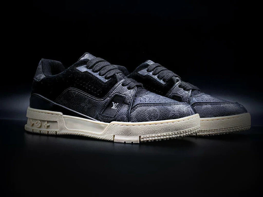 Louis Vuitton Trainer #54 Black Oxford